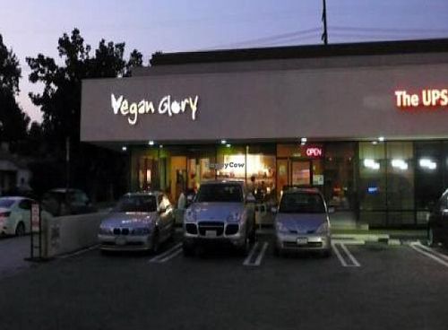 exterior at Vegan Glory in Los Angeles