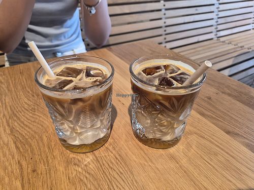 our iced lattes. 6€ though at 30ML Coffee & Food Almere in Almere