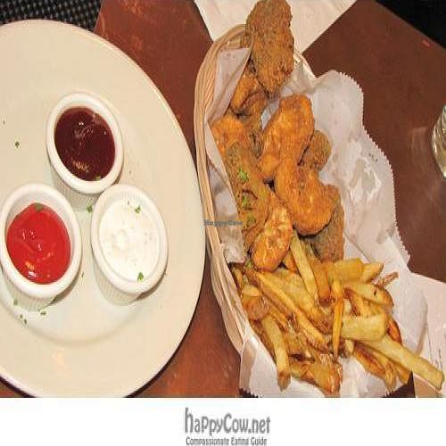 Fried Broccoli, Cauliflower, and French Fries Basket at Karyn's Cooked in Chicago
