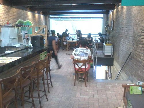 Restaurant at Veggies na Praca in Sao Paulo