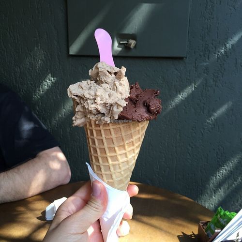 Delicious ice cream. at Stuzzi Come L'Italia - Vila Madalena in Sao Paulo