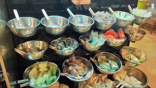 food options at Vege Creek 蔬河 - Eslite DunNan in Taipei