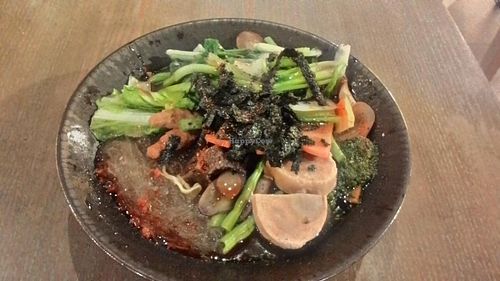 typical meal - great value at 200NT at Vege Creek 蔬河 - Eslite DunNan in Taipei