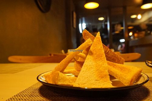 toast at Soul R. Vegan Cafe in Taipei