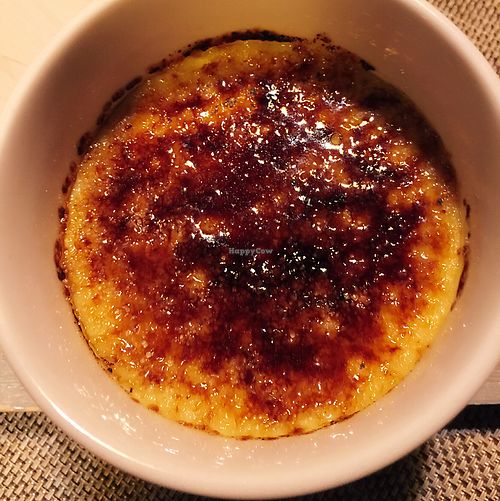 Creme Brûlée  at Soul R. Vegan Cafe in Taipei