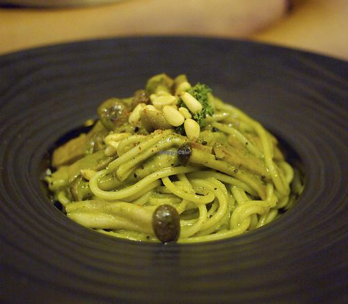 pasta at Soul R. Vegan Cafe in Taipei