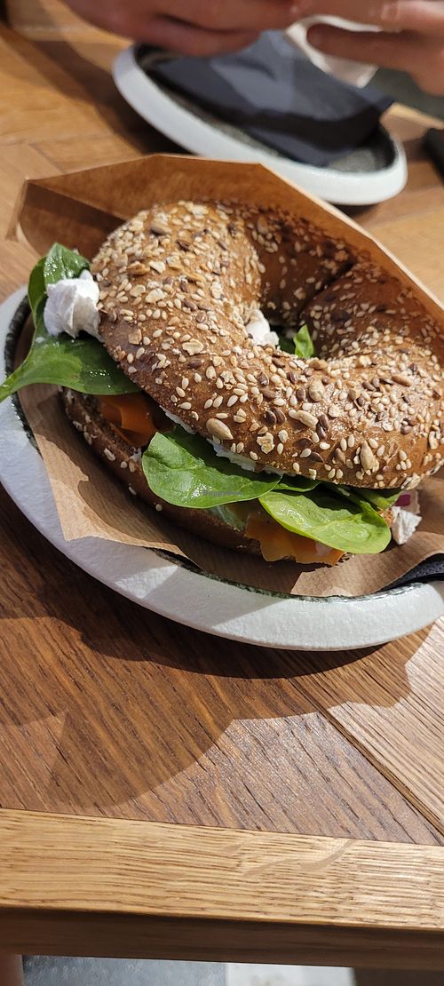 Upper east at New York Bagel Bar / HH-Schanze in Hamburg