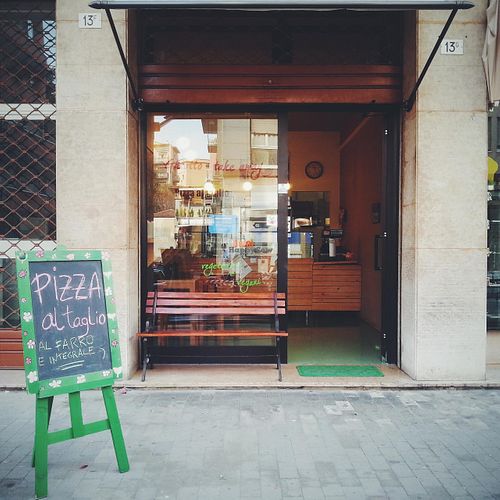 Ghiotto from the street. at Ghiotto Take-Away in Verona