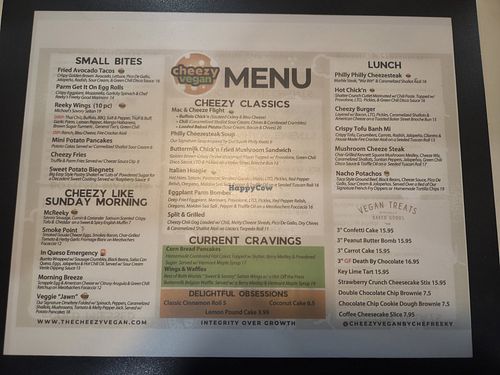 at Cheezy Vegan Cafe & Comfort Food Lab in Philadelphia