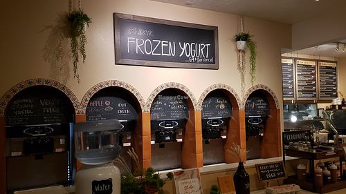 Fro-yo self serve 69cents an oz. at Active Culture in San Clemente