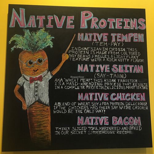 what's what! at Native Foods - Clairemont Mesa in San Diego