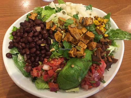 healthful and delish salad at Native Foods - Clairemont Mesa in San Diego