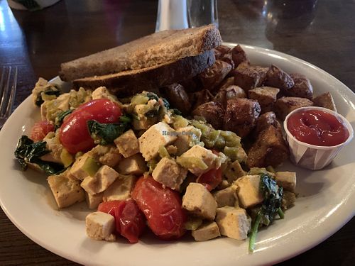 Tofu scramble   at The Autumn Cafe in Oneonta