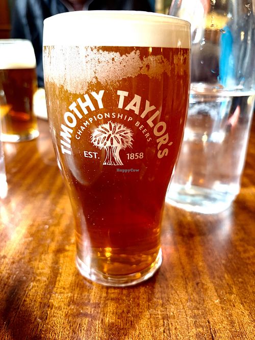 A pint of the award-winning bitter.   at The Devonshire in Grassington