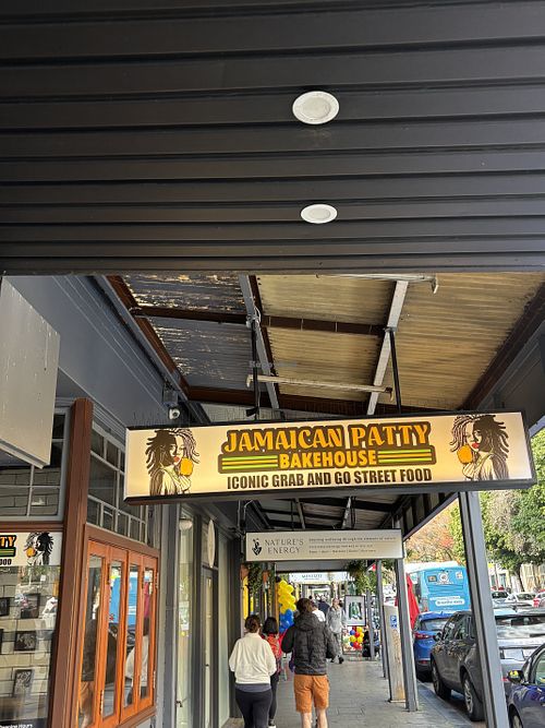   at Jamaican Patty Bakehouse in Glebe