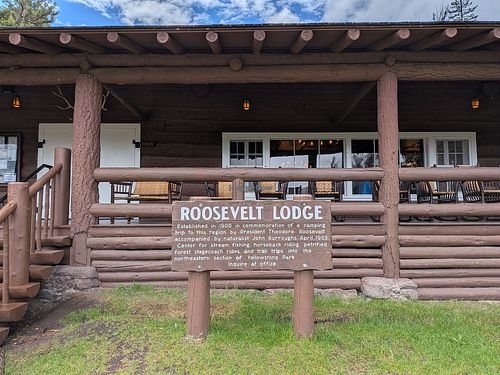 exterior at Roosevelt Lodge Dining Room & Saloon in Mammoth