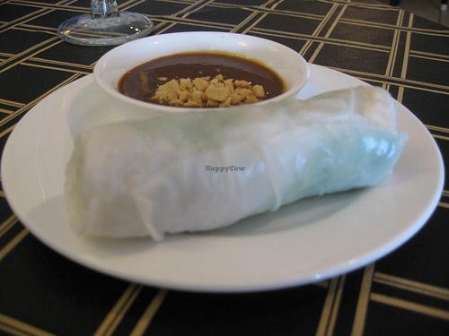 Viet Royale vegan spring roll at Viet Royale in Falls Church
