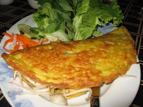 Vietnamese Vegan Crepe at Viet Royale at Viet Royale in Falls Church