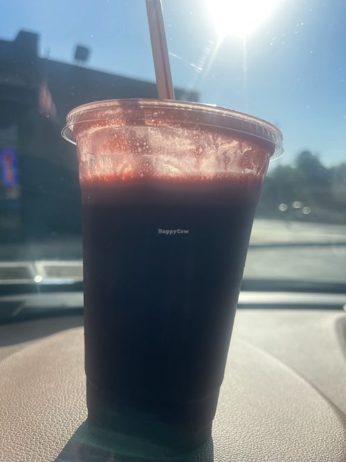 This was the Super Veggie juices it was so refreshing and tasteful.   at The Green Corner in Goshen