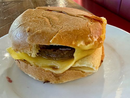 Vegan breakfast roll  at Caffè Nero in Providence