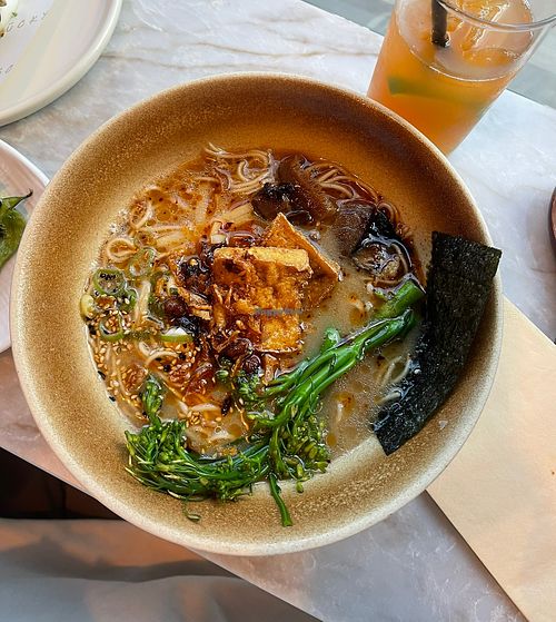 Vegan ramen   at L Ü C K Y - RAMEN | SUSHI | COCKTAILS in Manchester