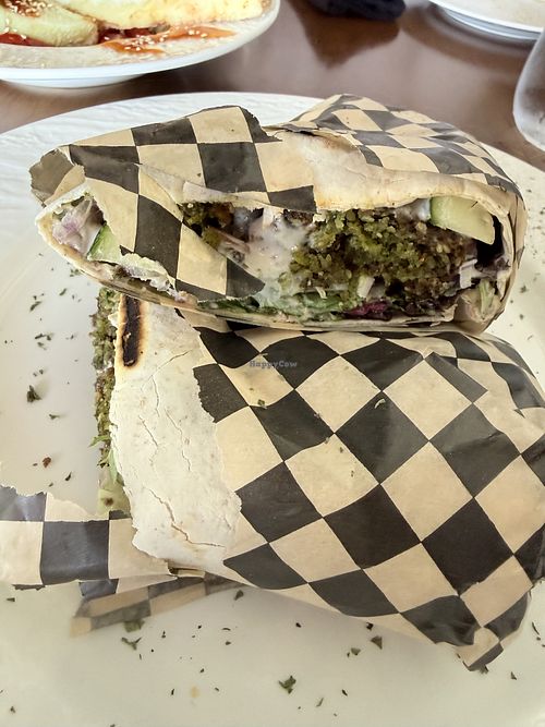 Falafel wrap   at Bistro 4293 in Oakland