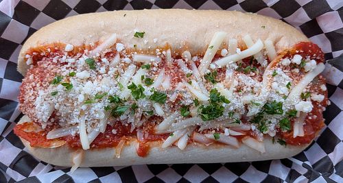 Meatball Sandwich at Mama's Little Meatball at the Beer Porch in Portland