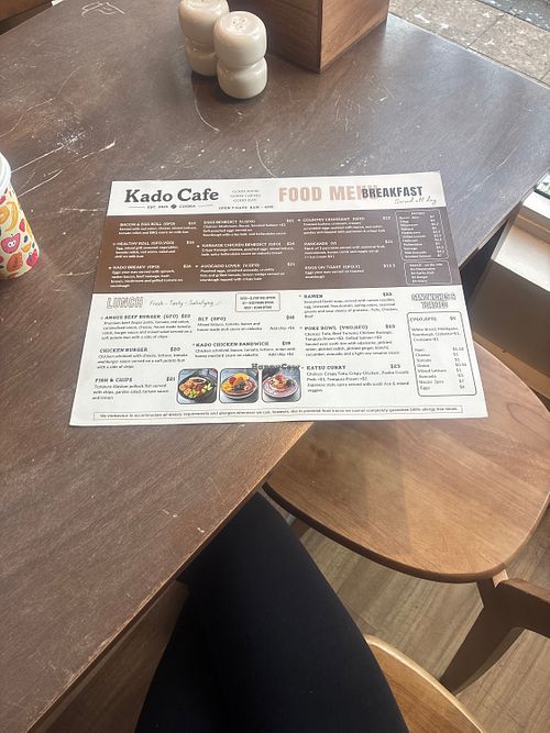   at Kado Cafe in Cooma