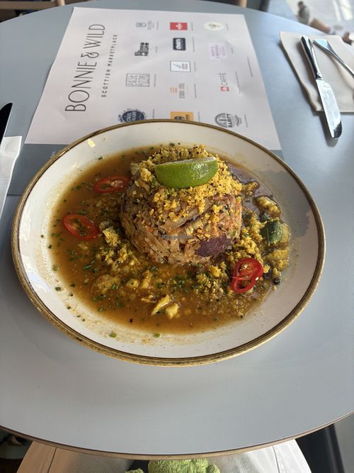  Cauliflower Kotthu at KOCHCHI Edinburgh in Edinburgh