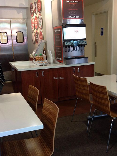 Some indoor seating at Protein Bar - 19th St in Washington