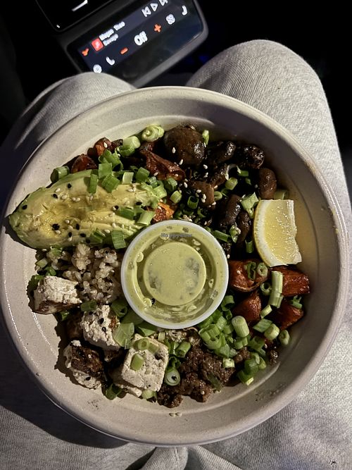 Avocado bulgogi bowl   at moonbowls (Healthy Korean Bowls- Forrest) in Atlanta