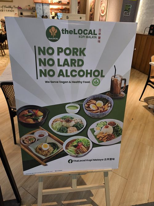 They serve Vegan and healthy food at The Local Kopi Malaya Signature in Selangor