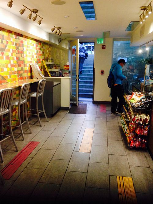 Indoor seating at Triple B Fresh in Washington