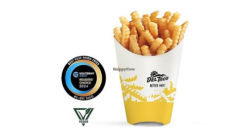 Crinkle cut fries  at Del Taco - Irvine 3 in Irvine