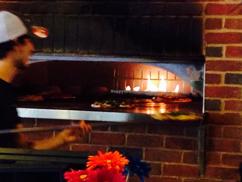 brick oven at Your Pie - Broadway in Columbus