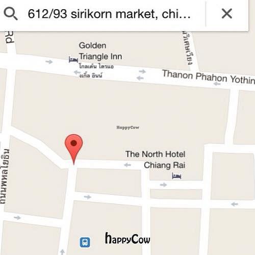 tucked away a bit! this should help. at Oasis Vegetaurant in Chiang Rai