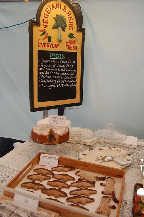 Vegan Dinosaur Biscuits!! at Vegan Garden London - Food Stand in South East London