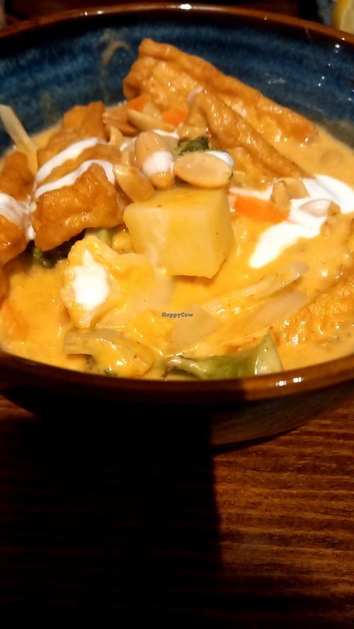 Massaman curry at Noi Ferrymead  in Christchurch
