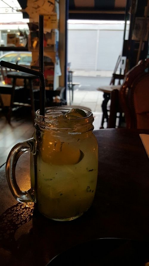 Nojito (non alcoholic) Burning Church Friday night at The Waiting Room in South East London