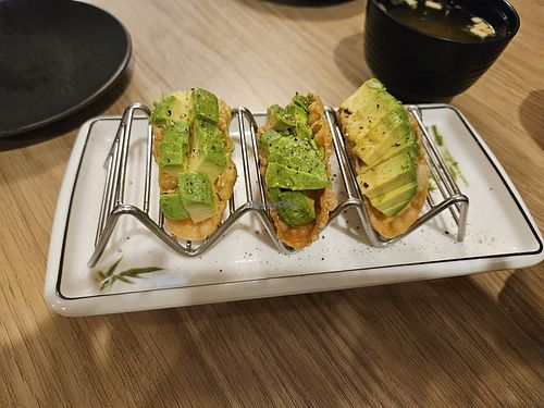 Avacado tacos at Umiyaki Moonee Ponds in Moonee Ponds