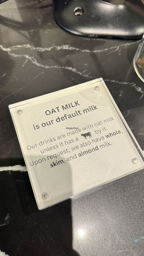 Oat milk is standard 😍  at Godega - Market &amp; Coffee Bar in Omaha