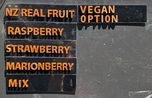 vegan options at Beaux Berry in Portland