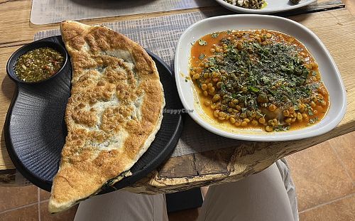 Bolani Sabzi & Ashak  at Gewürz Küche in Braunschweig