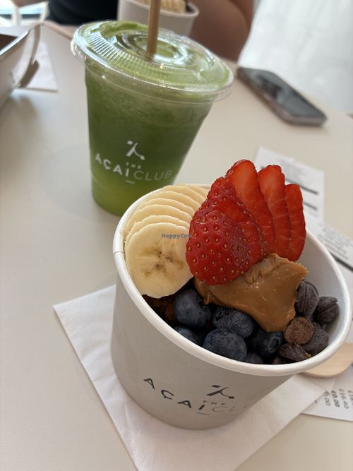 Kale me maybe smoothie and cookie acai   at The Açai Club | Beaconsfield in Beaconsfield