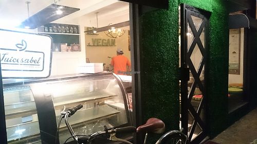 From outside at Juicesabel in Makati