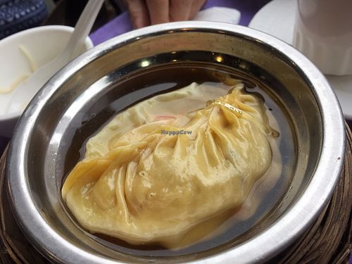 Dumpling in soup at Bodhisattva - Mong Kok in Kowloon