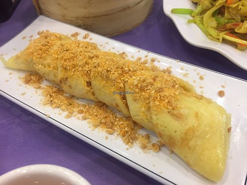 Sweet crepe pancake (with peanuts and coconut) at Bodhisattva - Mong Kok in Kowloon