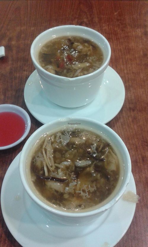 Soup... at Tin Yu Vegetarian in Kowloon