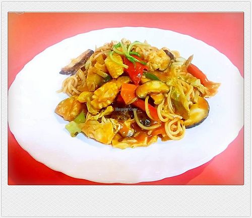 Spaghetti at Cafe La Fresco Veggie - Enterprises Square in Kowloon