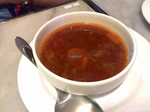 soup at Cafe La Fresco Veggie - Enterprises Square in Kowloon